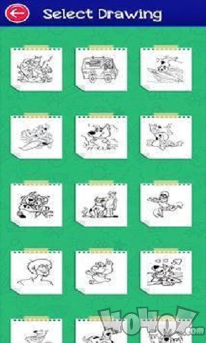 史酷比狗着色书