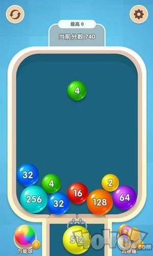 指尖球球2048