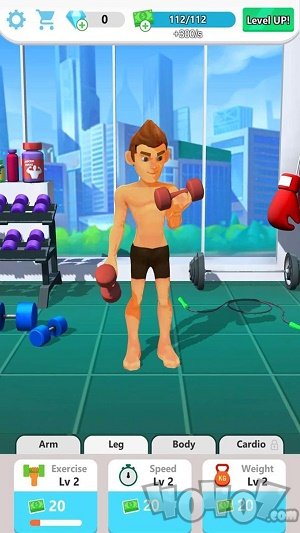 肌肉型男