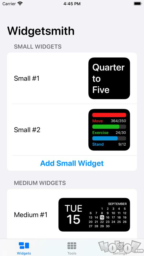 Widgetsmith