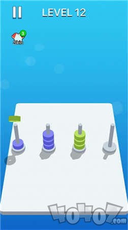 颜色堆叠3D