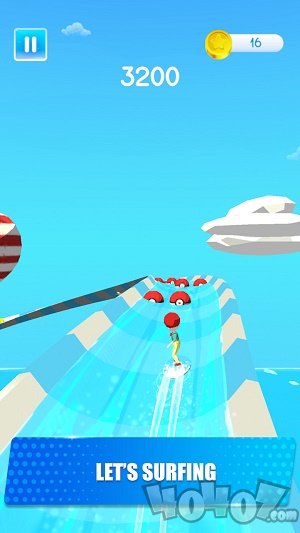 人类缤纷冲浪