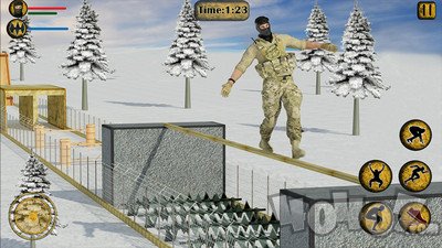 模拟美国陆军训练