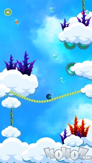 滚动的绳索天空