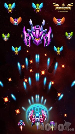 太空部队外星人射击战