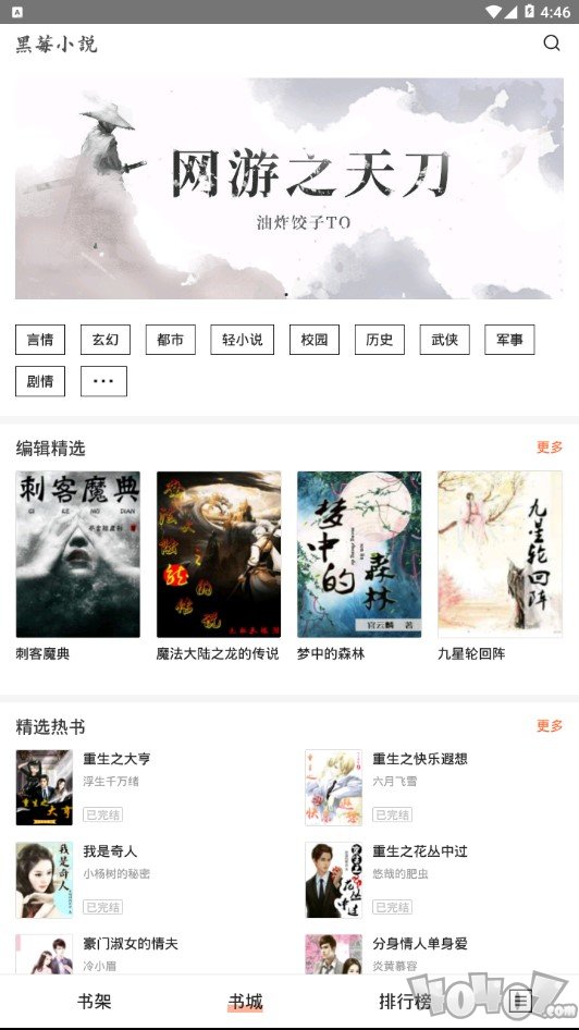 黑莓小说去广告版