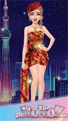 为女孩设计的时装设计师