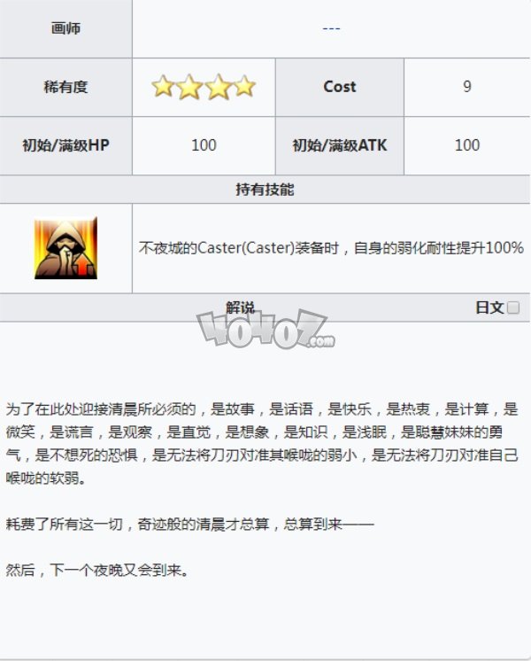 fgo山鲁佐德好用吗 不夜城的caster1001强度技能测评图鉴