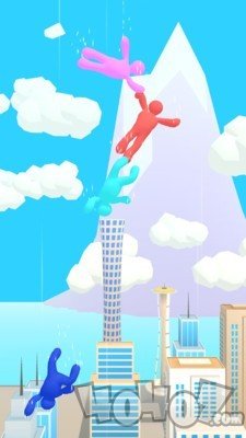 从空中掉下