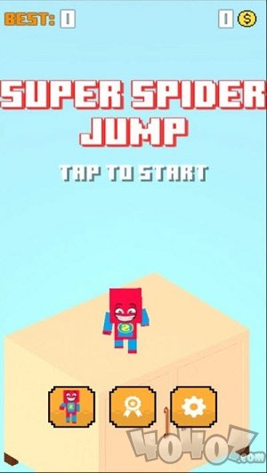 方块蜘蛛侠跳跳乐