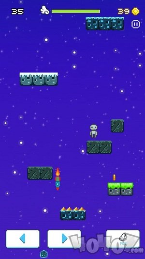 坠落的愤怒小鸟