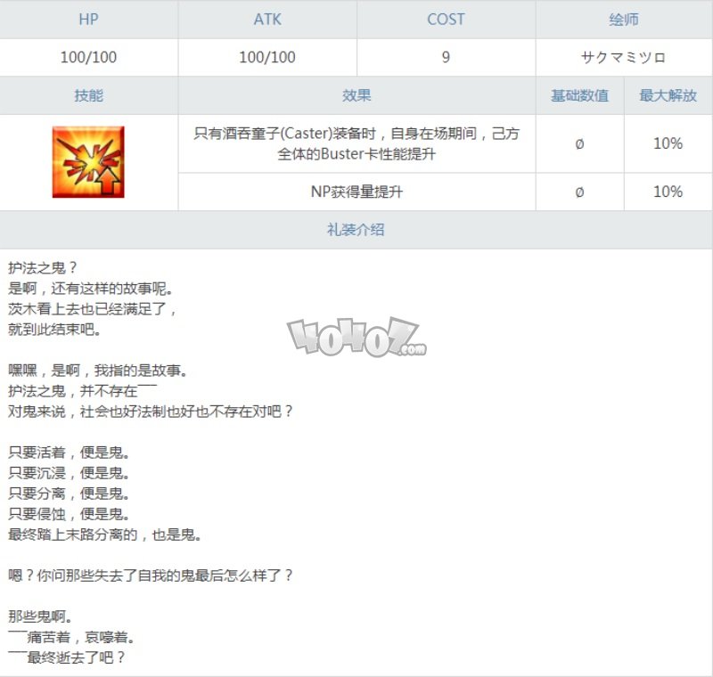 fgo術(shù)酒吞強(qiáng)度怎么值得練嗎 caster酒吞童子強(qiáng)化需求技能材料一覽