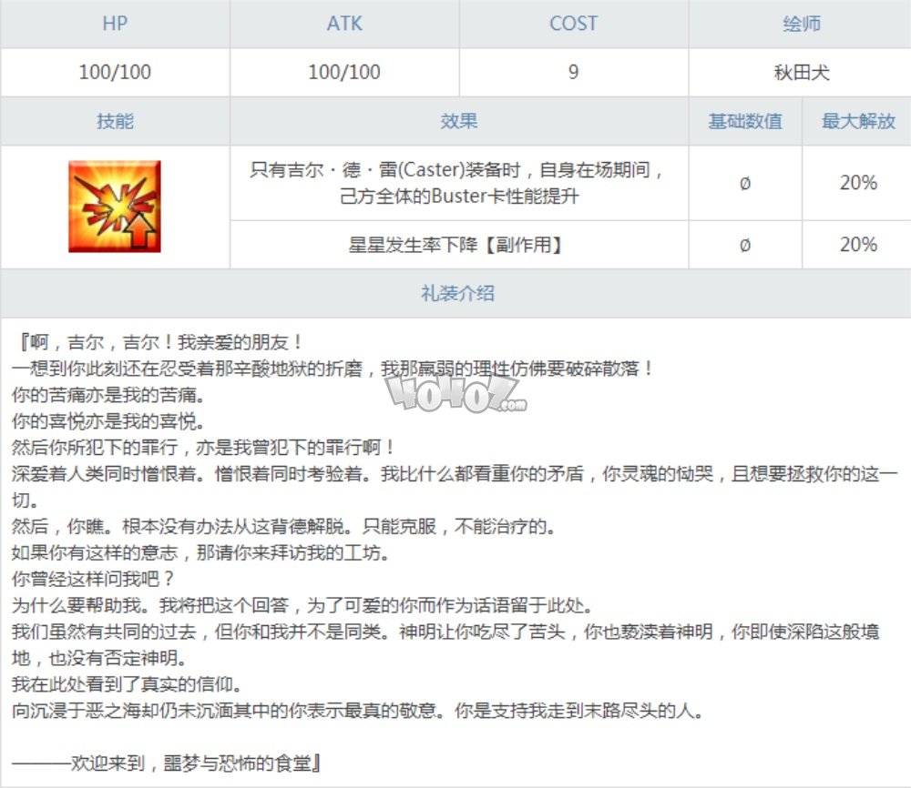 fgo术元帅强度怎么样值得练吗 caster吉尔德雷宝具技能材料图鉴