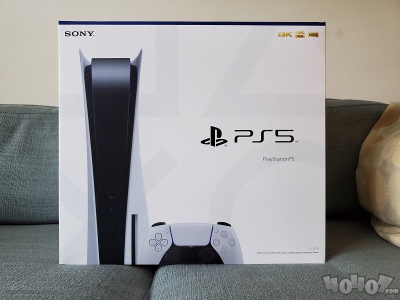 PS5外包装盒子有指南 如何将数据从PS4转移至PS5