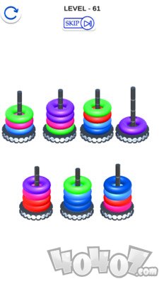 色彩堆叠3D