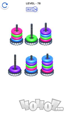 色彩堆叠3D