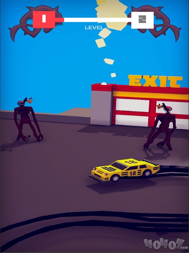 警笛头汽车漂移