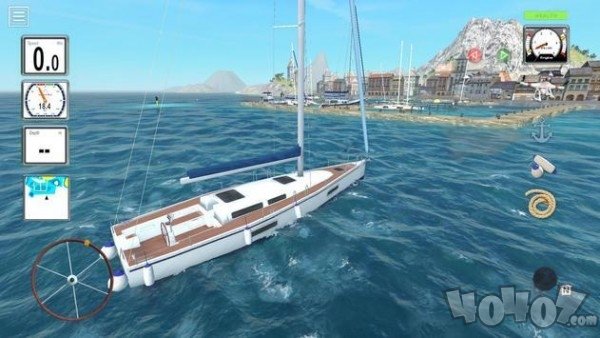 轮船3D停靠