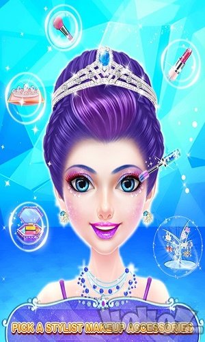 芭比公主梦幻化妆