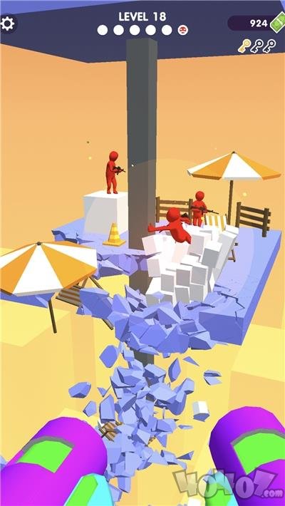 机枪爆破3D
