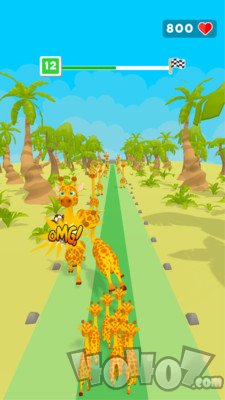 长颈鹿在线求偶