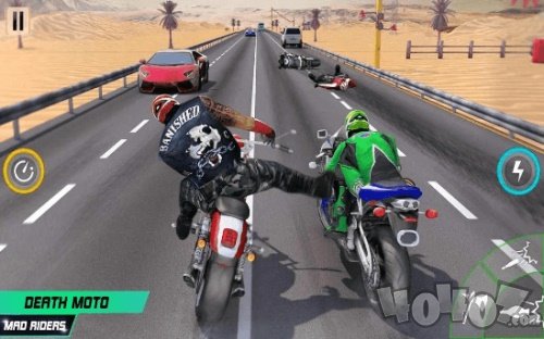 死亡摇摆摩托车