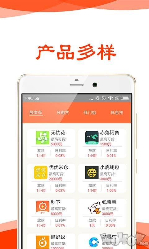 闪电借花花