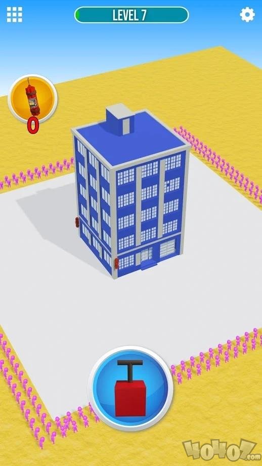 爆破建筑