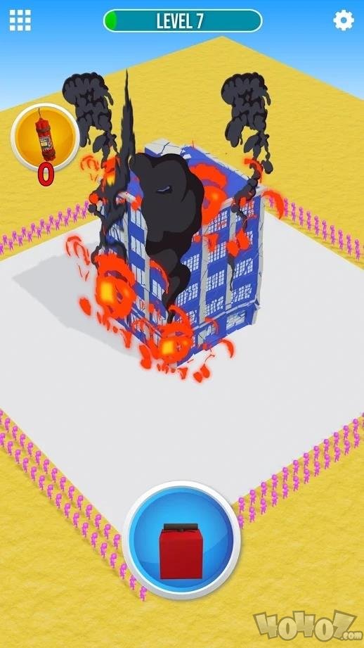 爆破建筑