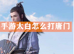 天涯明月刀手游唐门怎么打太白 唐门PVP论剑对战太白攻略