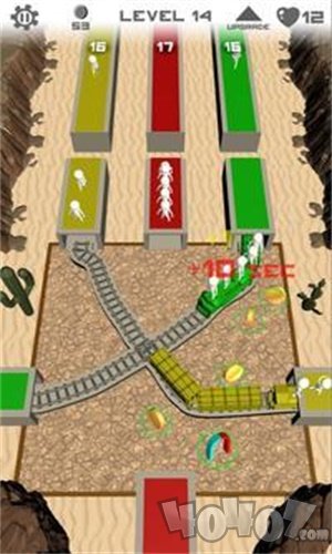 手绘铁路道