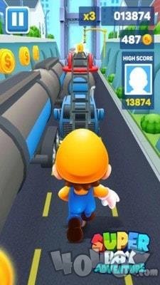 超级男孩奥德赛跑酷