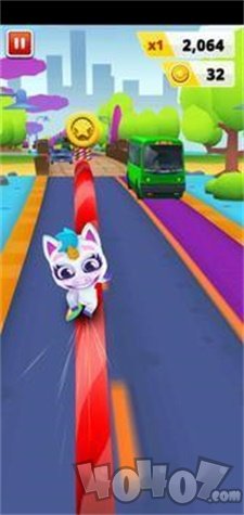 神奇的独角兽跑步冒险