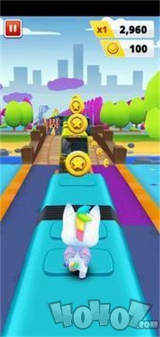 神奇的独角兽跑步冒险