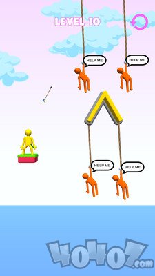 弓箭手救小人
