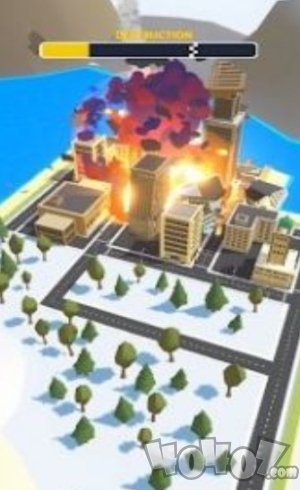 不可阻挡的陨石爆炸