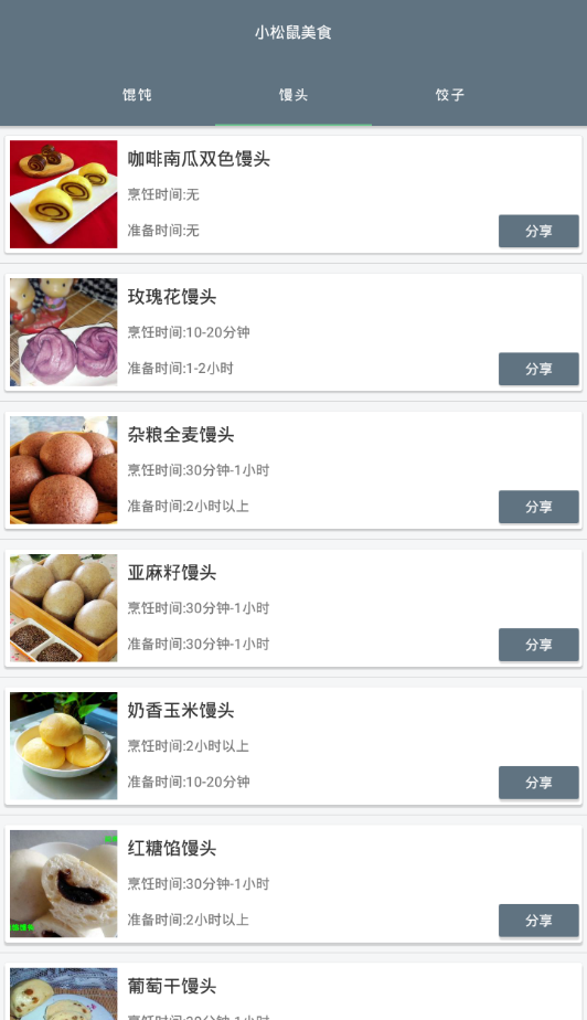 小松鼠美食截图