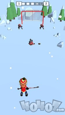 欢乐雪地竞速冰球大作战