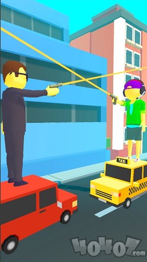 敢跟我刚枪吗