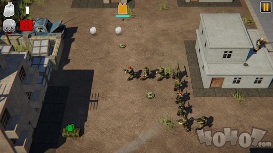 雇佣兵战斗冲锋