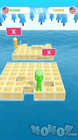 粉碎地板3D