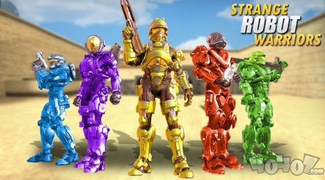 奇怪的机器人战士