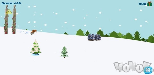灰熊滑雪冒险