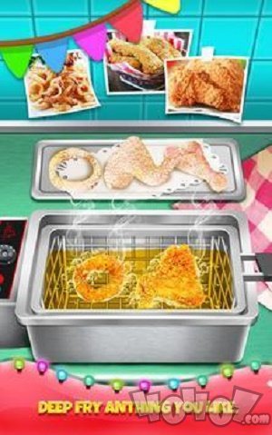 街头油炸机