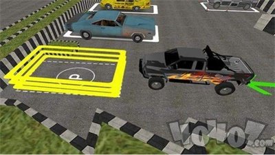 SUV极限赛道停车