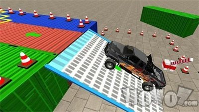 SUV极限赛道停车