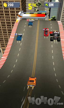 坡道跳车特技