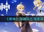 原神深渊队怎么搭 深渊队搭配方法