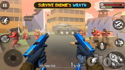 玩具士兵射击