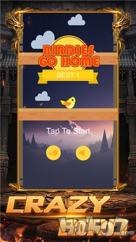 小鸟回家躲避猫咪